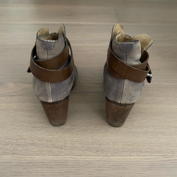 Rag and Bone grey suede booties - Picture 3 of 5